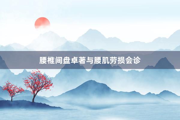 腰椎间盘卓著与腰肌劳损会诊